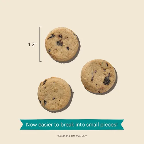 Miniatura 5 de The Honest Kitchen Galletas de leche de cabra N' Cookies: horneadas lentamente con arándanos y vainilla, bolsa de 8 onzas