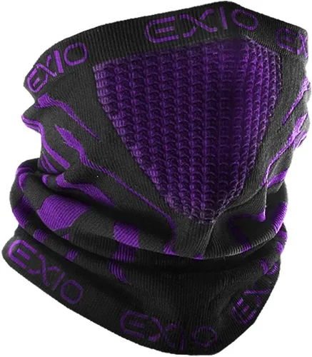 Miniatura 12 de EXIO Calentador de Cuello de Invierno Polaina/Pasamontañas (Paquete de 1 o Paquete de 2) - Máscara facial resistente al viento para esquí, snowboard