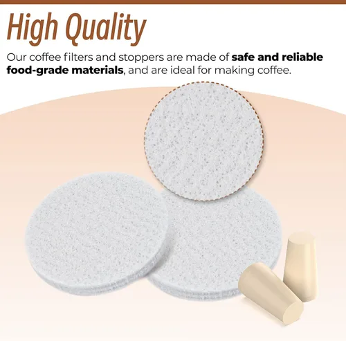 Miniatura 6 de 20 filtros y tapones de café reutilizables de repuesto compatibles con el sistema Toddy Cold Brew