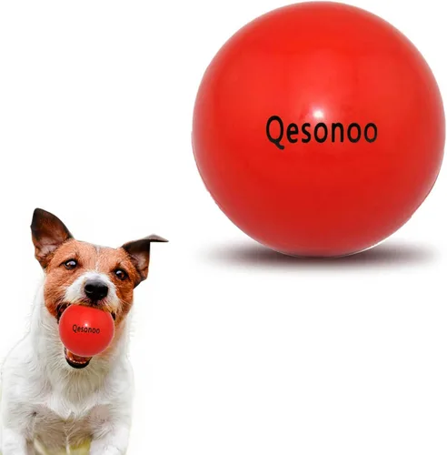Miniatura 10 de Pelotas para perros indestructibles, de goma sólida para perros masticadores agresivos, de razas grandes, no tóxicas, flotantes y de alta Bolas