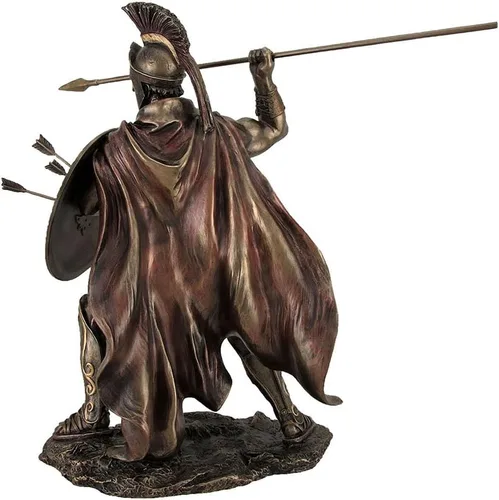 Miniatura 4 de Unicorn Studios WU76534B4 Rey Leónidas Guerrero griego de Esparta - Bronce