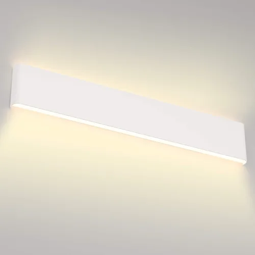 Miniatura 13 de Aipsun Luz de tocador LED moderna mate blanca de 15.75 pulgadas hacia arriba y hacia abajo para accesorios de iluminación de pared de baño