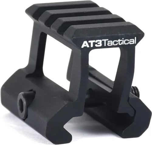 Miniatura 7 de AT3 Tactical PRO-Mount Montura elevadora de punto rojo -.83 o 1 pulgada de altura - para mira de punto rojo RD-50 y miras reflex Picatinny