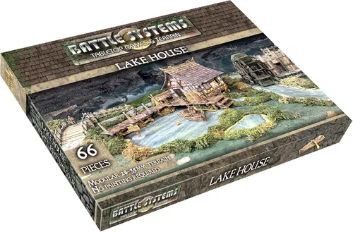 Miniatura 4 de Battle Systems BSTFWA005 Río y Carreteras Escenas Modulares de Fantasía - Perfecto para Juegos de Rol y Wargames - Terreno de Mesa Multinivel