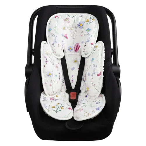 Miniatura 14 de Pea Pod - Soporte para la cabeza del asiento de coche para bebé recién nacido, 2 en 1 Soporte para la cabeza del asiento de coche para bebés