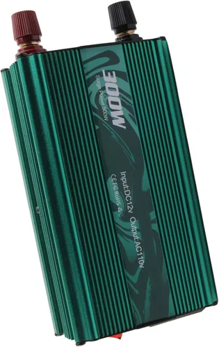 Miniatura 4 de Inversor sinusoidal puro, inversores de corriente de 3000 W, convertidor de CC a CA, inversores de potencia sinusoidal de aleación de aluminio, Verde