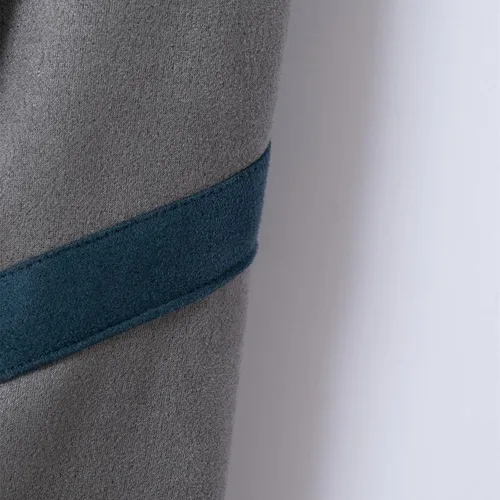 Miniatura 7 de Mens Outfit Long Sleeve Jackets Coat for Man Neck Color Block Hooded Winter Fall Outfit 2024 Y2K