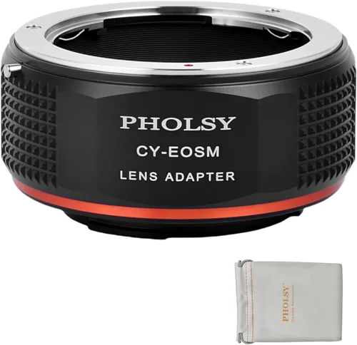 Miniatura 17 de PHOLSY Adaptador de montaje de lente Leica M a EF-M Compatible con Leica M, Zeiss ZM, VM Lens a Canon EF-M (EOS M) Mount Camera Body Leica M a EOS M