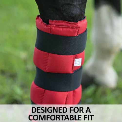 Miniatura 4 de Dura-Tech Envoltura de gel refrescante para patas y pezuñas para caballos Terapia de frío definitiva No necesita hielo Se adapta a la mayoría