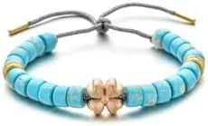 Miniatura 2 de MIRFREYR Pulsera de piedra natural con cuentas de cristal de curación natural, unisex, ajustable