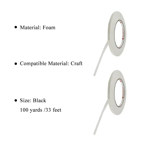 Miniatura 7 de HAHIYO Cinta floral blanca de 0.25 pulgadas de ancho, cinta impermeable de floristería, cinta adhesiva impermeable para envolver flores, cinta Blanco