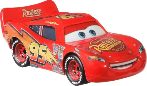 Mattel Disney y Pixar Cars - Vehículos fundidos a presión a escala 1:55, autos de juguete coleccionables, Lightning McQueen