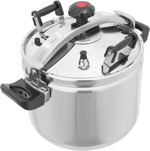Miniatura 11 de Olla a presión de acero inoxidable de gran capacidad con múltiples funciones de protección para el hogar, restaurantes, comedores, compatible