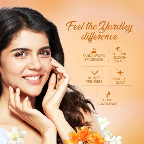 Miniatura 7 de Talco perfumado de Yardley con aroma a sándalo, de 250 g