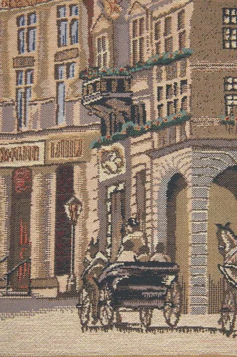 Miniatura 2 de C Charlotte Home Furnishings Inc Maison de Cygne - Tapiz belga para colgar en la pared, mezcla de algodón y poliéster, arte de pared, 21 x 18