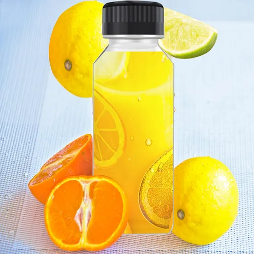 Miniatura 4 de XYSMZM 8 botellas de jugo de 4 onzas, botellas de plástico con chupito de jengibre, a prueba de fugas, recipientes para bebidas para jugo, batido