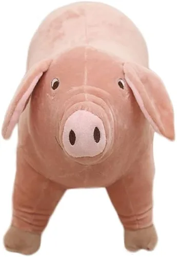 Miniatura 2 de Peluche de cerdo rosa de 15.7 pulgadas, almohada de peluche para niños