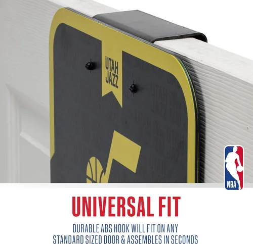 Miniatura 5 de Franklin Sports NBA Team - Aro de baloncesto sobre la puerta – Mini aro de baloncesto para niños con baloncesto – Aro de baloncesto para fanáticos