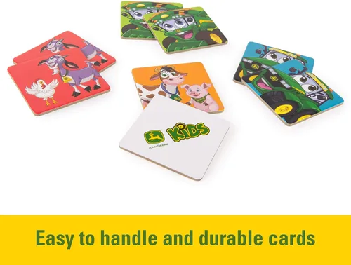 Miniatura 2 de John Deere Kids - Juego de memoria con temática de granja para niños pequeños y niños, juguetes John Deere, juegos preescolares y actividades