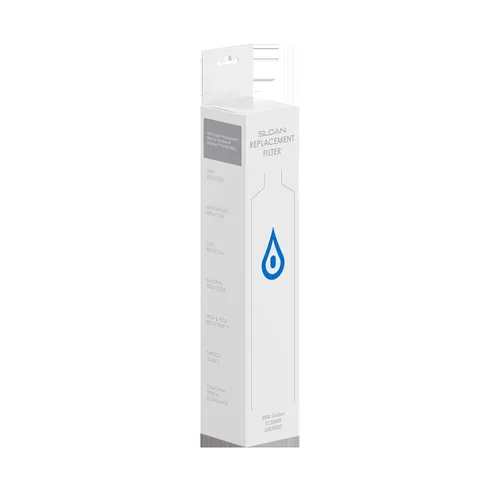 Sloan Filtro de 3000 galones para llenado de botellas DropSpot FC3000R, paquete de 20, certificado NSF-42, NSF-53 y NSF-401, reduce plomo,
