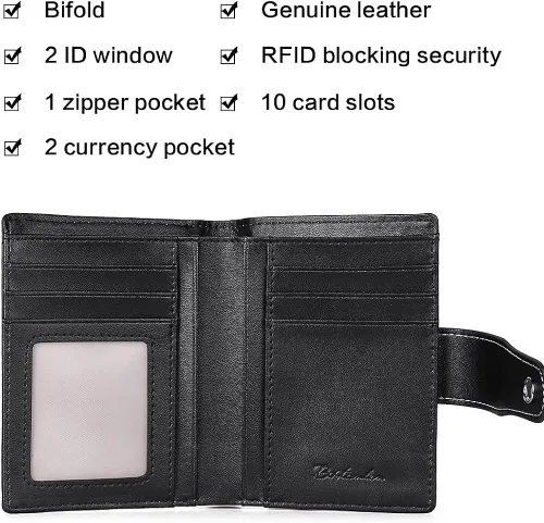 Miniatura 8 de BOSTANTEN Maletín para mujer de piel con cartera de cuero BOSTANTEN para mujer