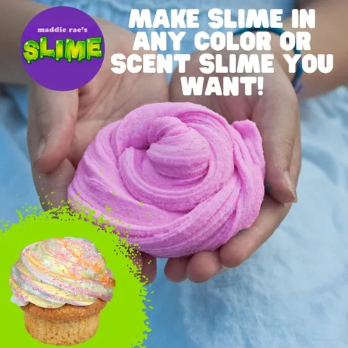 Miniatura 3 de SCS Direct Maddie Rae Slime Clay (20 unidades) - Fórmula de espuma no tóxica, sin ensuciar para efectos únicos de mantequilla cremosa, ideal