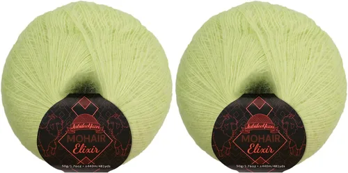 Miniatura 38 de JubileeYarn Mohair Elixir Yarn - 50g/Skein Baby Wool Blend - Cosmopolitan - 1 Skein