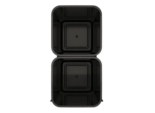 Miniatura 5 de Rev-A-Shelf Bote de basura doble extraíble para debajo de gabinetes de cocina, 27 Qt. 6.75 galones con rieles de cierre suave para gabinetes base