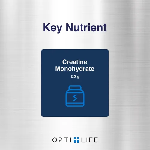 Miniatura 4 de Opti + Creatina Monohidrato Cápsulas Apoya la recuperación muscular, energía y resistencia saludable* Suplemento diario de creatina 180