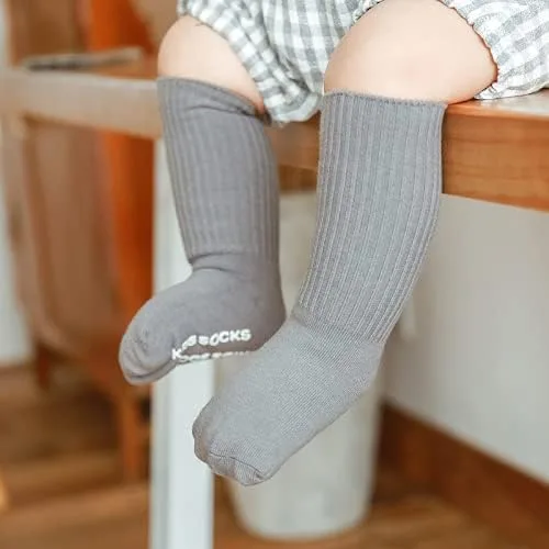 Miniatura 2 de Calcetines de algodón antideslizante para bebés y niños