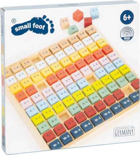 Miniatura 8 de small foot Wooden toys Small Foot Wooden Toys Learning Multiplication Table "Educate" juguete educativo diseñado para niños a partir de 6 años
