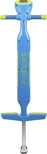 Flybar iPogo Jr. - El primer palillo interactivo del mundo para contar Pogo para niños de 5 a 9 años (azul)