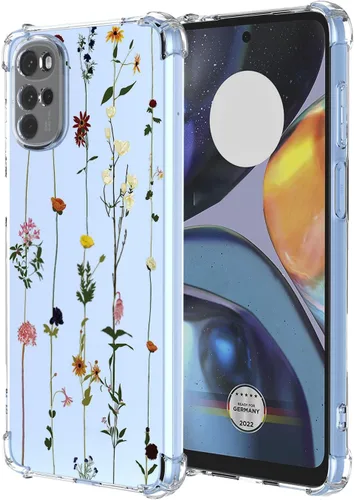 Miniatura 22 de Funda para Moto G Stylus 2021 4G Clear Flower Funda de teléfono TPU suave a prueba de golpes, antiarañazos, funda protectora para Motorola G Stylus
