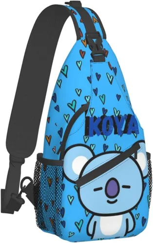 Miniatura 2 de SSNDFVY Bolso bandolera de gran capacidad para mujeres y hombres, bolso cruzado, bolso de hombro, bolsas de pecho para viajes, senderismo, gimnasio