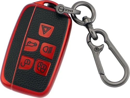 Miniatura 8 de EKALA Funda para Llavero de TPU Suave de Protección Completa con Keychain, Azul, Azul