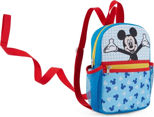 Disney Mochila de arnés con correa extraíble – Mochila de seguridad para niños pequeños – Mini mochila para niños – Mochila de arnés para niños y