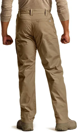 Miniatura 217 de CQR – Pantalones tácticos elásticos tipo cargo para hombre, resistentes al agua, de tela ripstop (antidesgarros), ligeros, ideales para uso diario
