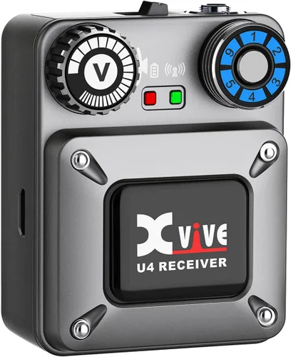 Miniatura 8 de Sistema de monitor intrauditivo inalámbrico Xvive U4R2 con 2 receptores
