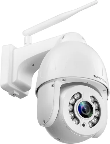 Cámara de seguridad PTZ de 5 MP con seguimiento de movimiento al aire libre, reflector de vigilancia IP, cámara RTSP inalámbrica WiFi, zoom óptico