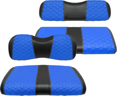 Miniatura 13 de Fundas de asiento de carrito de golf, delanteras y traseras, impermeables y resistentes al sol, de piel de vinilo de grado marino, accesorios