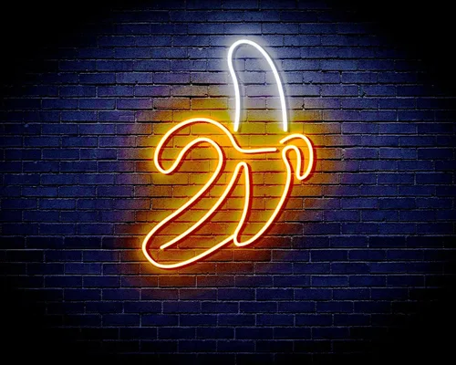 Miniatura 23 de ADVPRO Banana Flex - Letrero de neón LED de silicona azul y rojo st16s33-fnu0042-br