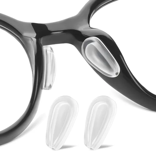 Miniatura 8 de Almohadillas de nariz para gafas, almohadillas antideslizantes de 3,2 mm con cojines de bolsa de aire elevada, almohadillas nasales adhesivas