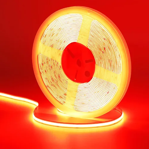 Miniatura 10 de Tira de Luces LED COB de 49.2 pies/15M CC 24V Blanco Frío 6000K 5760LEDs CRI 93+ 11000lm Brillo Uniforme IP20 No Impermeable Luces de Cinta LED