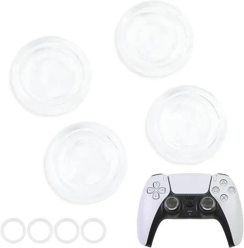 Miniatura 24 de PERFECTSIGHT Lindas tapas de agarre para el pulgar para el controlador PS5/PS4, tapas analógicas de silicona para Halloween para Xbox Series X/S