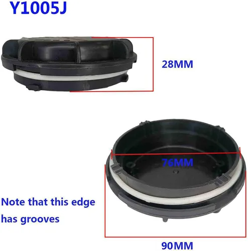 Miniatura 3 de 1 unidad YEHOLTE para Kia Cerato Forte 3 Pro 2019 2018 Faro Cubierta Antipolvo Bombilla LED Extensión Tapa Faro Lámpara Plug Shell 2009-2020