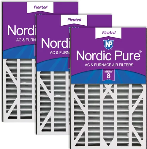 Miniatura 10 de Nordic Pure Filtros de aire de repuesto MERV 15 Plus Carbon Trion Air Bear Cub de 16 x 25 x 3 (15 13/16 x 24 5/16 x 3)