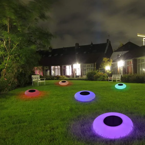 Miniatura 4 de Blibly Luces de piscina Solar Flotante Luz con Multicolor LED Impermeable Jardín al aire libre Luces 1pc