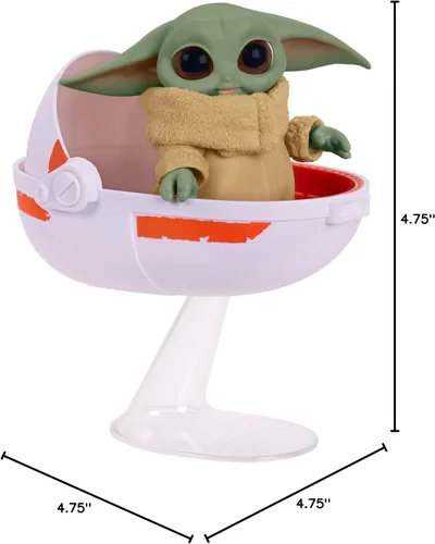 Miniatura 12 de STAR WARS Wild Ridin' Grogu, juguete animatrónico para niños, más de 25 combinaciones de sonido y movimiento, juguete para niños a partir de 4 años