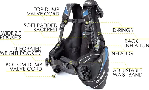 Miniatura 4 de Cressi Travellight BCD para mujer