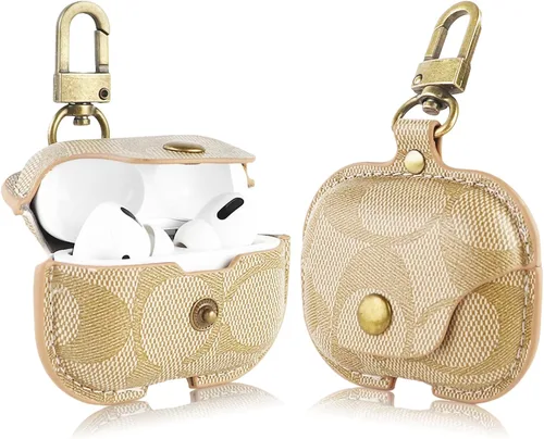 para funda de AirPods Pro 3, funda protectora de cuero bonita de cuerpo completo a prueba de golpes para funda de AirPods Pro de 3ª generación para
